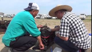 ごこく発動機　境島村渡船場２０１５０５２４ vintage stationary engine