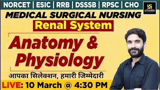Renal System - Anatomy & Physiology | For All Nursing Exams | Raju Sir