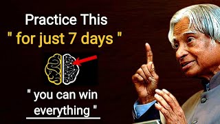 Practice This To Win Everything | Dr Apj Abdul Kalam Sir Quotes |