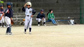 2011年10月2日　B級　練習試合　松原VS川辺ウインスターズ　4