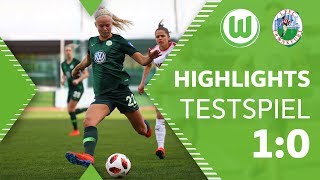 VfL Wolfsburg Frauen - 1. FFC Frankfurt | Highlights | Testspiel