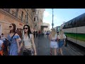 Russia, Walking in Saint-Petersburg, Nevsky Avenue 4K.