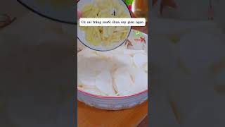 Củ Cải Trắng Muối Chua Cay Giòn Ngon