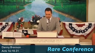 Rare Conference 2024, Danny Brannon preaching