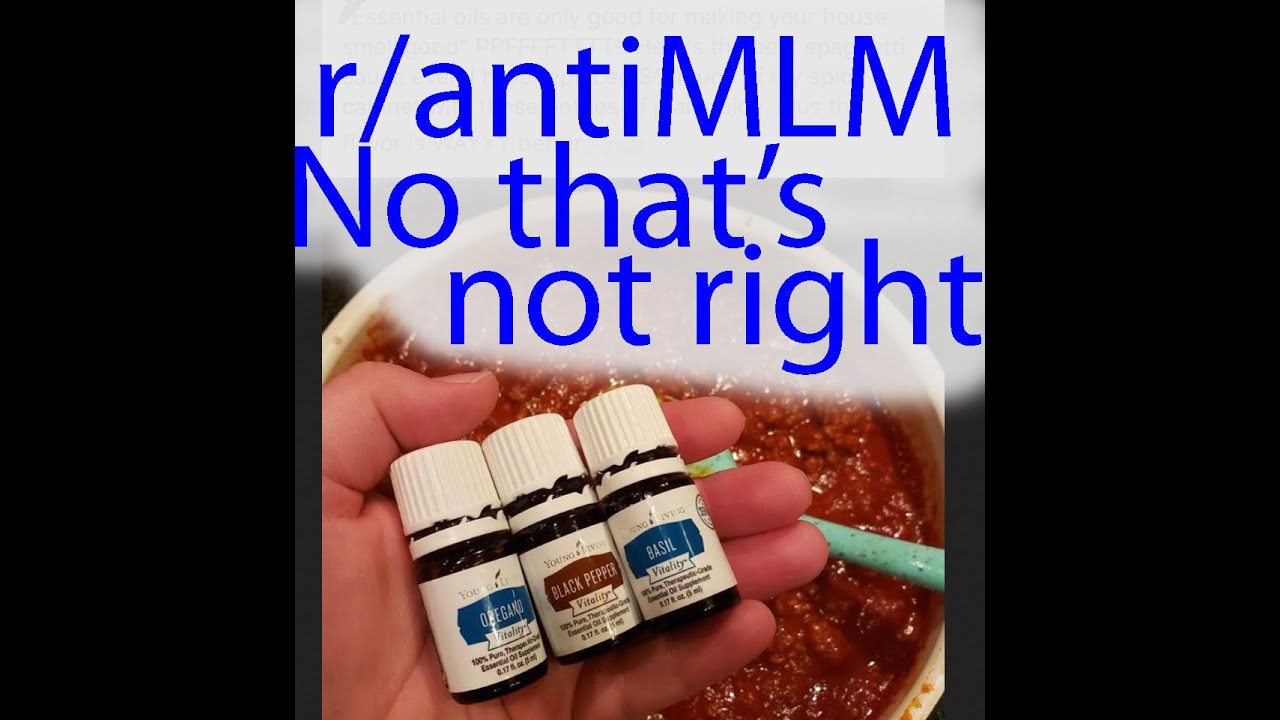 R Antimlm No That S Not Right Youtube