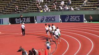 Men's 800m Final 横田真人 1:47.05 2011Asian Athletics Championships