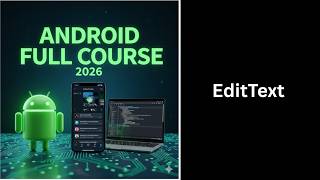 EditText in Android Explained | User Input | Android Course (67)