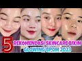 5 Rekomendasi Skincare Bikin Glowing BPOM 2023✅ Temulawak The Face, Animate, Skintific...