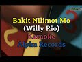 Bakit Nilimot Mo -  Willy Rio (Karaoke)