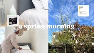 5am spring MORNING ROUTINE 🌷| healthy \u0026 productive habits / tips | Ramadan Vlog 2023