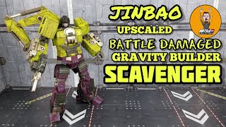 Jinbao KO Oversized Gravity Builder Devastator Battle Damaged Version not Scavenger review