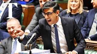 LIVE: Rishi Sunak grilled at PMQs in Westminster