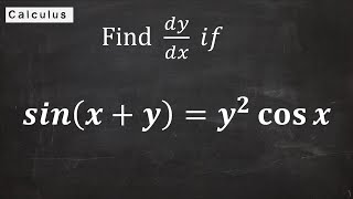 IMPLICIT DIFFERENTIATION (Worked Example)