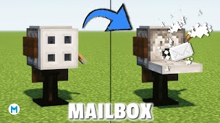 ⚒️ Minecraft: How to Make a Working Mailbox