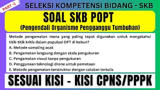 SOAL SKB CPNS/PPPK POPT (Pengendali Organisme Pengganggu Tumbuhan) PART 1 #cpns2024 #popt