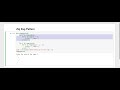100 Days Python Loop Challenge  | Day 13 : Zig Zag Pattern in Python