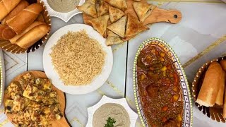 تعالوا نعمل غذاء لليبي مع بعض .طاجين الجبن. بوريك الليبي مقرمش. أرز أبيض. بازليا في أقل من ساعه🇱🇾🇱🇾