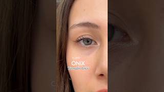 Claro Renkli Lens Onix  🩶 Turmalin Grisi ❤️🌸#lens #renklilens #clarolens #beauty #makeup #lens