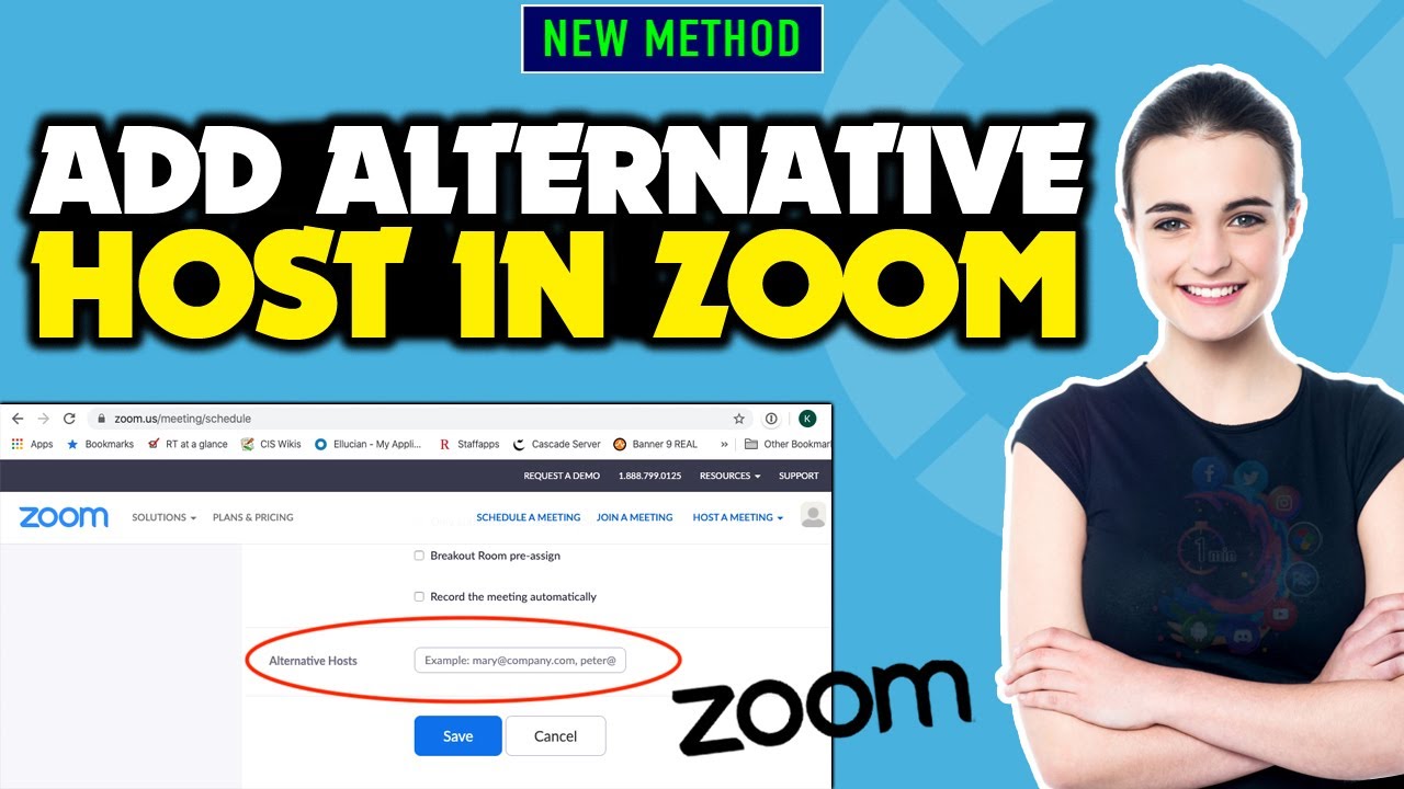 How To Add Alternative Host In Zoom 2024 | How To 1 Minute - YouTube