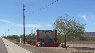 Welcome to Quartzsite Arizona