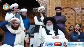 Allama Khadim Hussain Rizvi In Astana Alia Saifia Tarnole shareef Islamabad