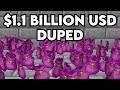 Duping on a Pay-To-Win Minecraft Server ($1 BILLION USD)