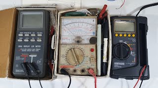 멀티테스터기 사용법 #1 ( 아나로그가 더 좋은 이유? ) analog digital multimeter review