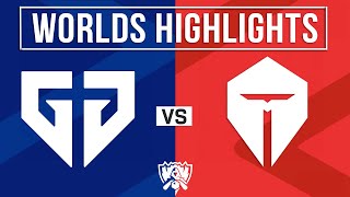 GEN vs TES Full Highlights | Worlds Swiss Stage 2024 | Gen.G vs TOP Esports