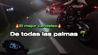 MT 10 SP vs todas las SBK, Candeleo en palmas