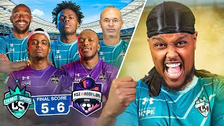 CHUNKZ and SPEED vs KSI CHARITY MATCH (Goals and Highlights)