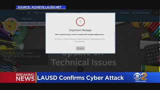 LAUSD hit with ransomware attack