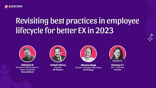 Revisiting best practices in employee lifecycle for better EX in 2023