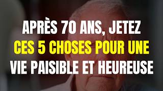 Après 70 ans, jetez ces 5 choses pour une vie paisible et heureuse