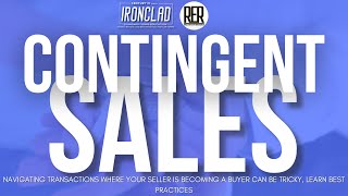 IRONCLAD Standard Forms -Real Estate Sales Training - Contingent Sales