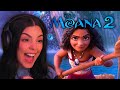 MOANA 2 OFFICIAL TRAILER REACTION! I can't wait!!