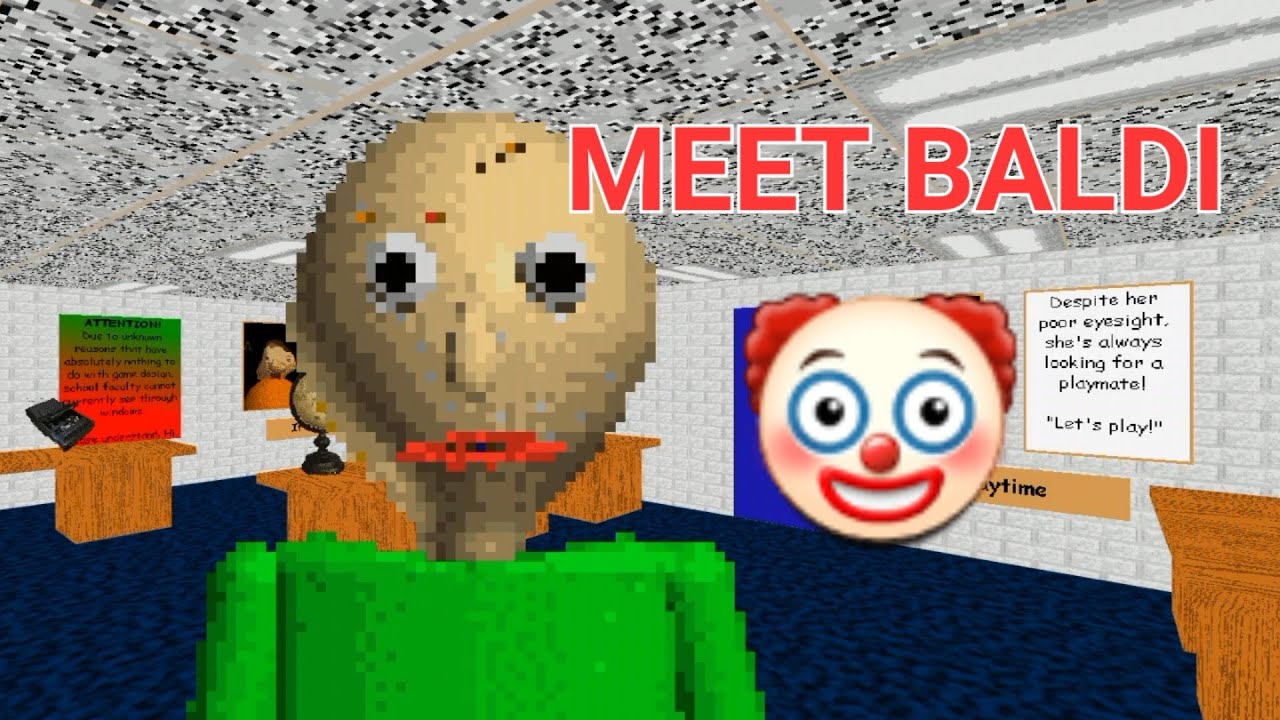 Everyone Meet Baldi Youtube
