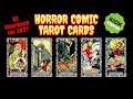 Horror Comic Tarot Cards Kickstarter with The Gull and Mushroom Moose