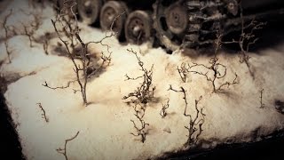 Building a Simple Winter Diorama  - Winter Effects Tutorial PART 4