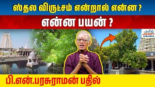 ஸ்தல விருட்சம் என்றால் என்ன ? என்ன பயன் ? P N பரசுராமன் விளக்கம் | Tamil Janam |