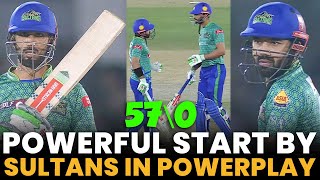 Powerful Start By Sultans in Powerplay | Islamabad vs Multan | Match 24 | HBL PSL 8 | MI2A