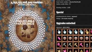 INSANE Cookie Clicker END GAME from before you were born