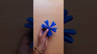 DIY Paper Diya For Diwali #paperdiyamaking #shorts #diwalicraft #youtubeshorts #craftgallery