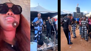 Edo first Daughter live at Olentin International funeral to support the children ￼￼