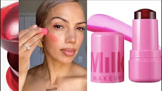 Milk Makeup Cooling Jelly Tint Lip + Cheek Stain | Mini Review Over 40 Makeup Favs