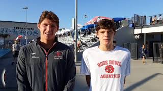 Brothers Rex \u0026 Luke Maurer on Sibling Rivalry in Pool