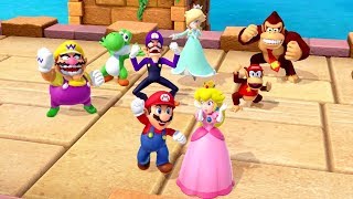 Super Mario Party - All 8 vs 8 Minigames