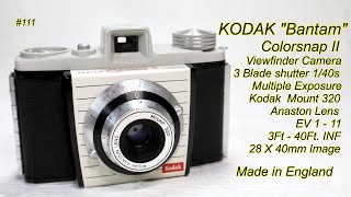 KODAK Bantam Colorsnap II.  1959