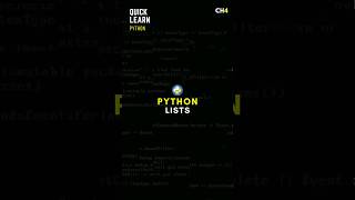Python lists in 1 minute - Creating, Accessing, and Modifying Data #python #lists #coding