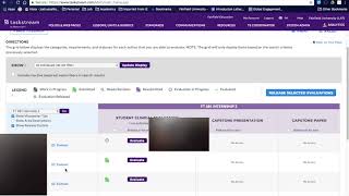 Evaluating a No Submission Assignment in Taskstream