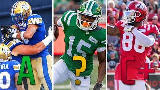 Grading Every CFL Team in the West Division | Mid-Season Report Cards